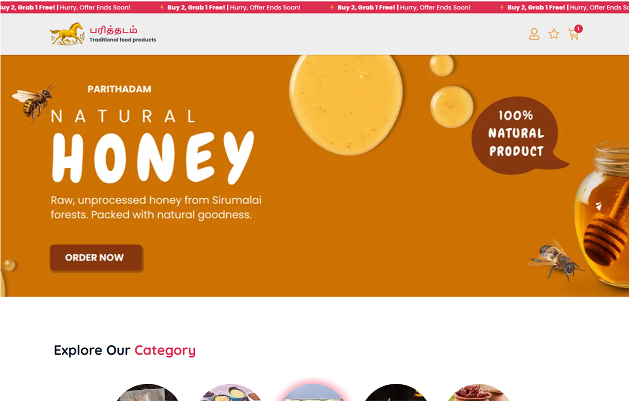 Parithadam – Bringing Nature to Your Table