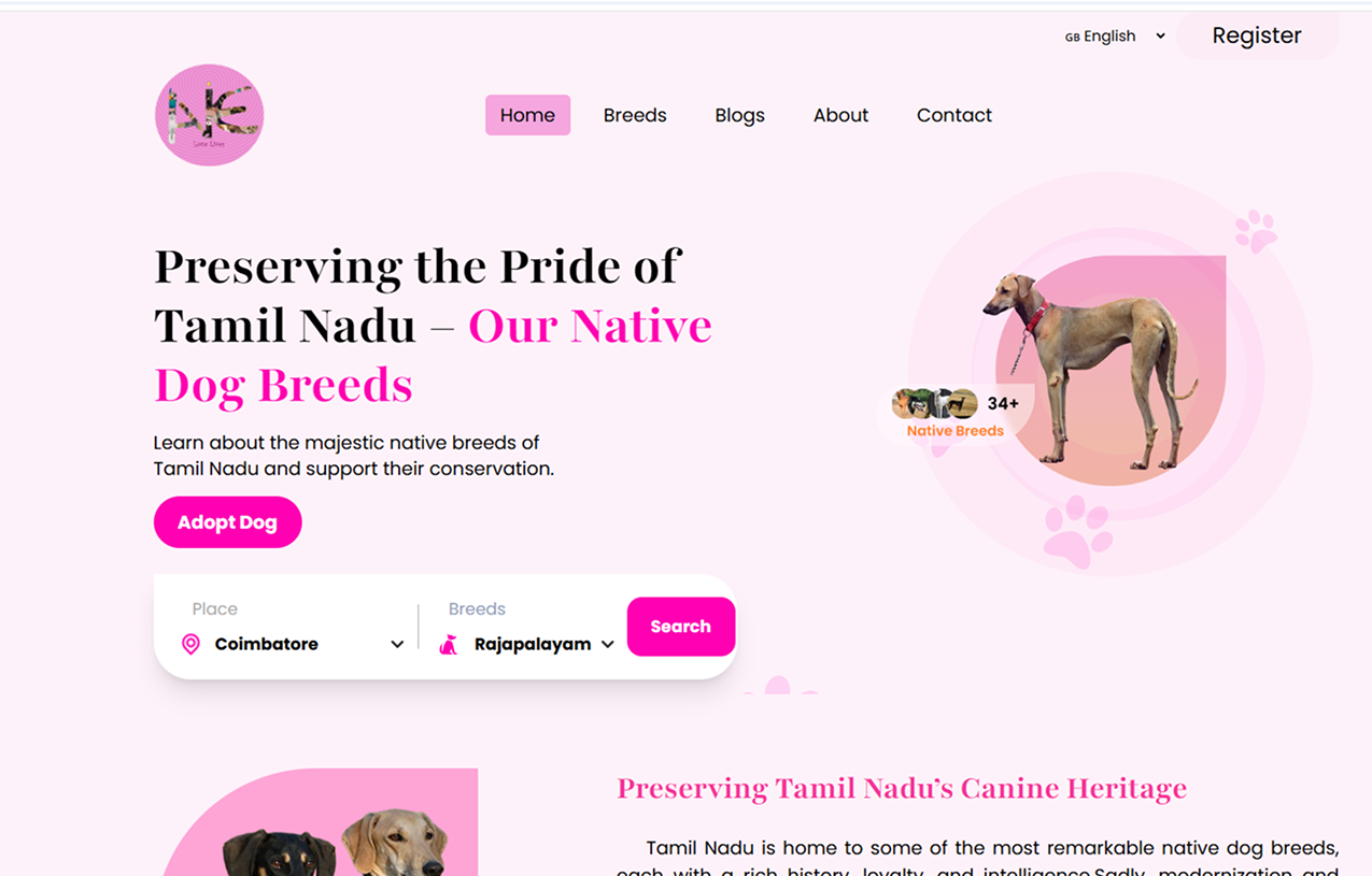 Preserving Tamil Nadu’s Native Dog Breeds