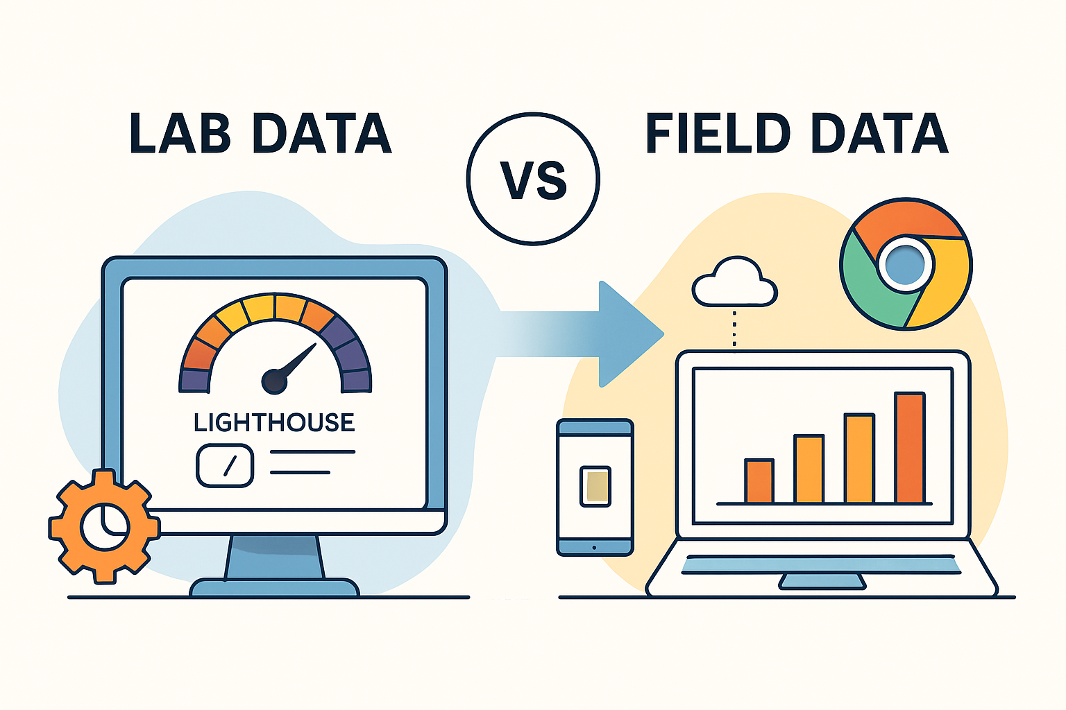 Lab Data vs Field Data comparison